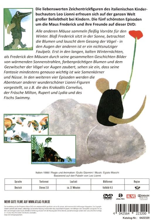 Produktbild: Frederick... und andere wundersch&ouml;ne Geschichten