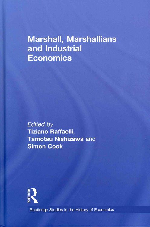 Produktbild: Marshall, Marshallians and Industrial Economics