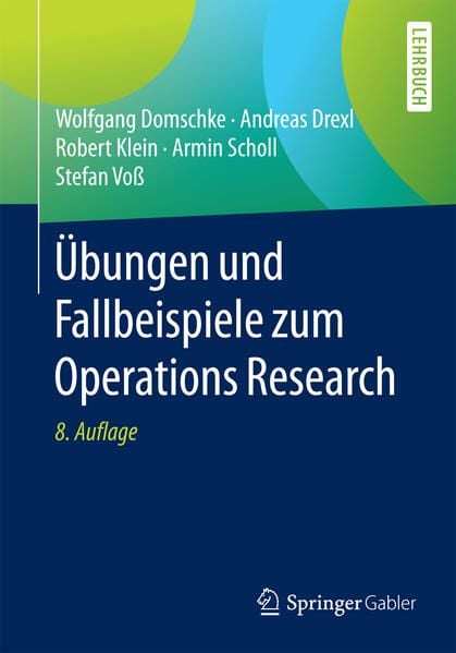 Produktbild: &Uuml;bungen und Fallbeispiele zum Operations Research