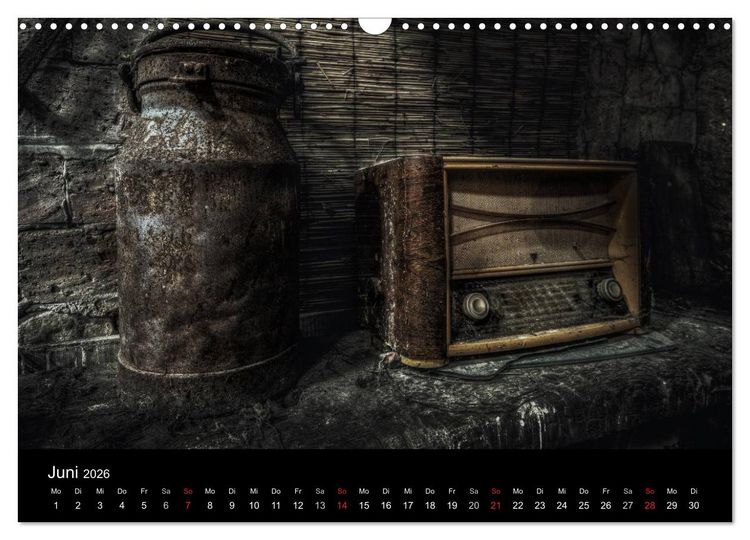 Produktbild: Vergessene und verlassene sch&ouml;ne Orte (Wandkalender 2026 DIN A3 quer), CALVENDO Monatskalender
