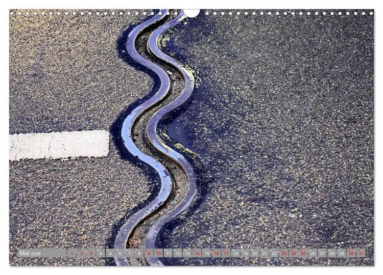 Produktbild: Stra&szlig;enszenerie (Wandkalender 2026 DIN A3 quer), CALVENDO Monatskalender