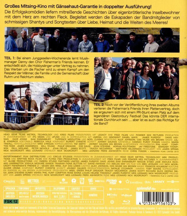 Produktbild: Fisherman's Friends Double Feature [2 BRs]