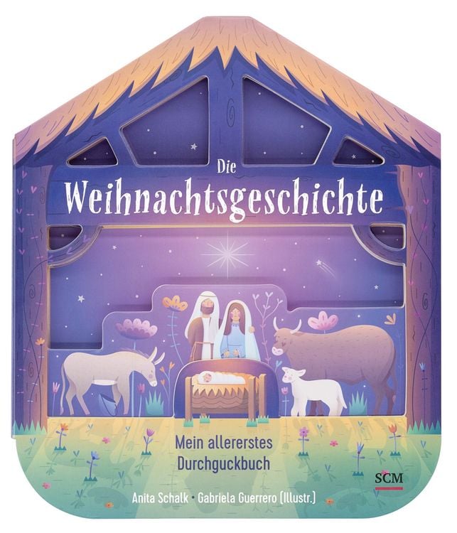 Produktbild: Die Weihnachtsgeschichte - Mein allererstes Durchguckbuch