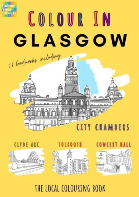Produktbild: Glasgow Colouring Book (A4)