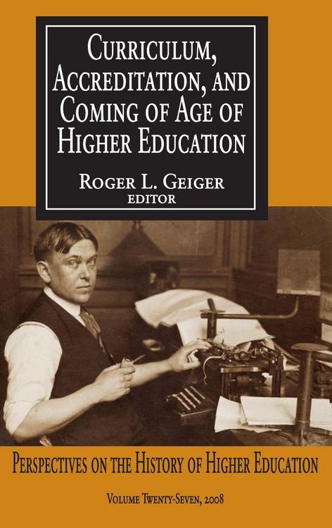 Produktbild: Curriculum, Accreditation and Coming of Age of Higher Education