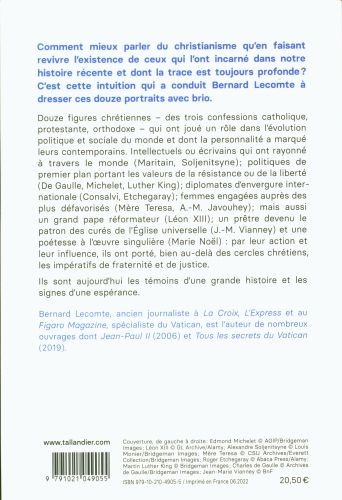 Produktbild: Ces chr&eacute;tiens qui ont chang&eacute; le monde