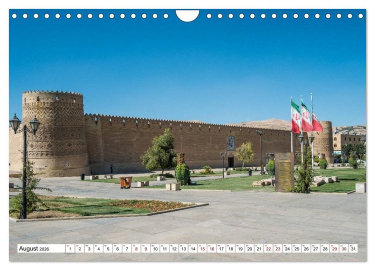 Produktbild: St&auml;dte des Irans - Shiraz (Wandkalender 2026 DIN A4 quer), CALVENDO Monatskalender
