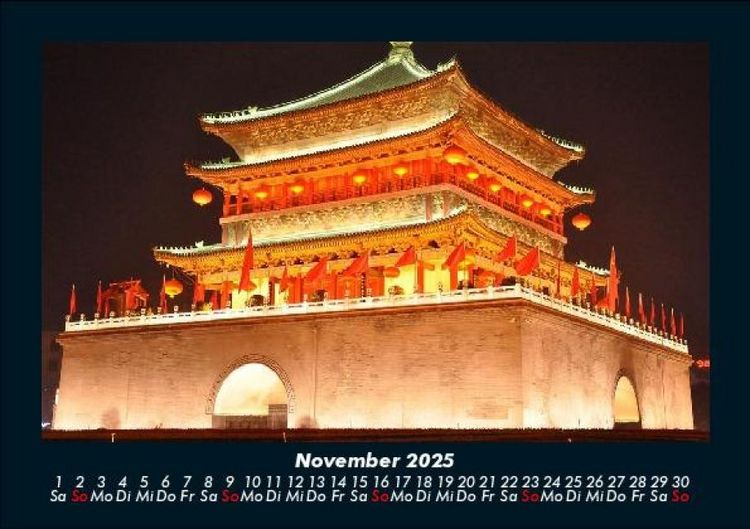 Produktbild: Tempel 2025 Fotokalender DIN A5