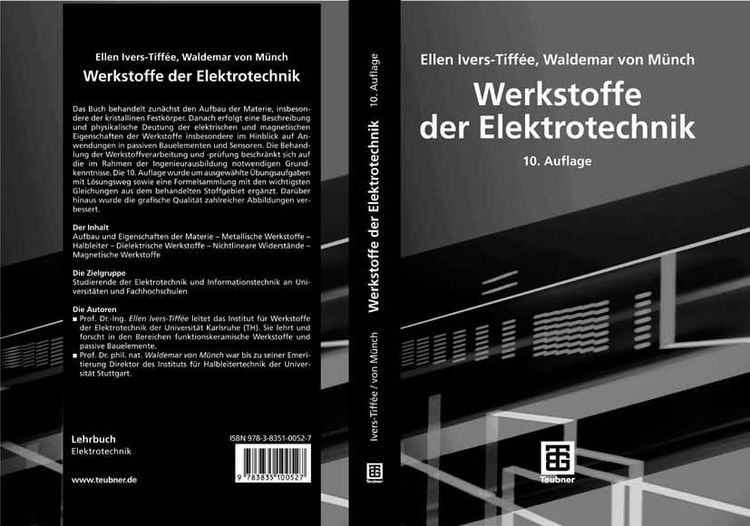Produktbild: Werkstoffe der Elektrotechnik