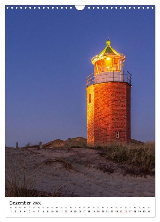 Produktbild: Sehnsucht nach Sylt (Wandkalender 2026 DIN A3 hoch), CALVENDO Monatskalender