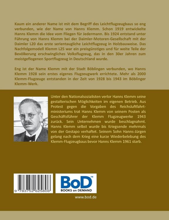 Produktbild: Klemm-Flugzeuge I