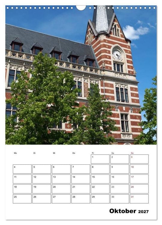 Produktbild: Mein Erfurt (Wandkalender 2027 DIN A3 hoch), CALVENDO Monatskalender