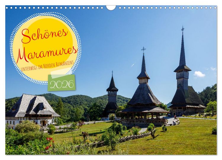 Produktbild: Sch&ouml;nes Maramures (Wandkalender 2026 DIN A3 quer), CALVENDO Monatskalender
