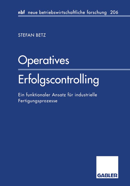 Produktbild: Operatives Erfolgscontrolling