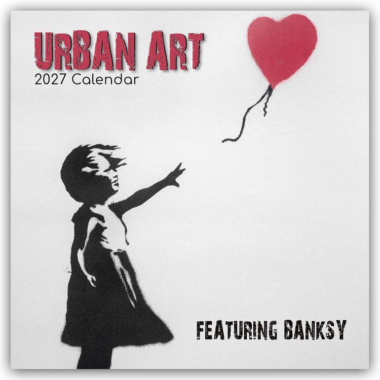 Produktbild: Urban Art &ndash; Banksy 2027 &ndash; 16-Monatskalender