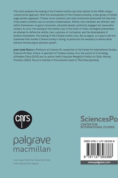 Produktbild: The Making of the Chinese Middle Class