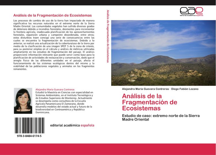 Produktbild: An&aacute;lisis de la Fragmentaci&oacute;n de Ecosistemas