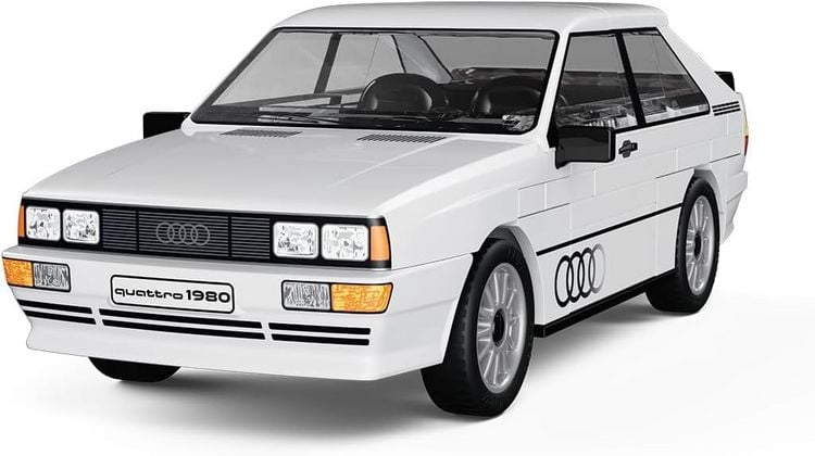 Produktbild: COBI 24665 - Audi Quattro 1980, wei&szlig;, 1:35, Bausatz, 79 Klemmbausteine
