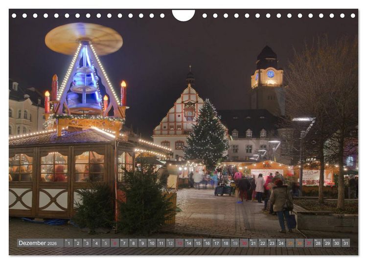 Produktbild: Vogtland - Impressionen (Wandkalender 2026 DIN A4 quer), CALVENDO Monatskalender