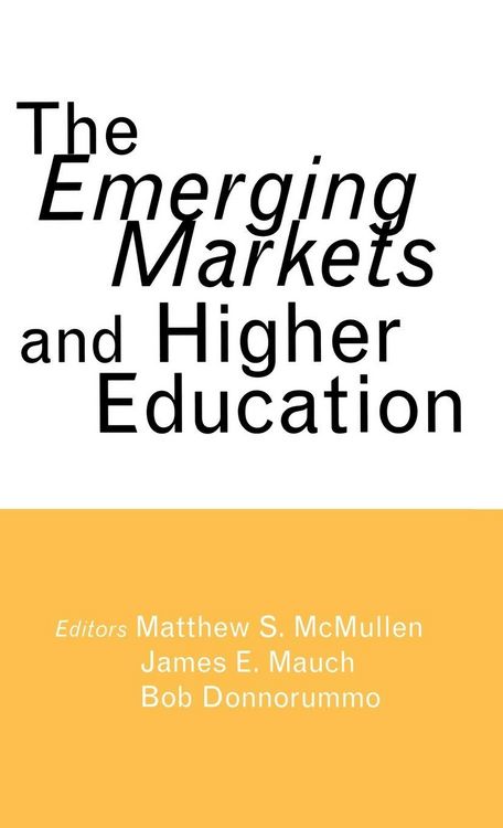 Produktbild: The Emerging Markets and Higher Education