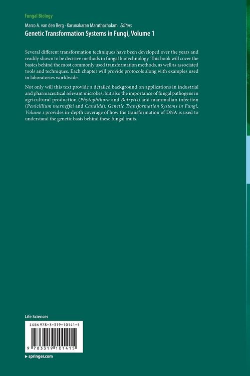 Produktbild: Genetic Transformation Systems in Fungi, Volume 1