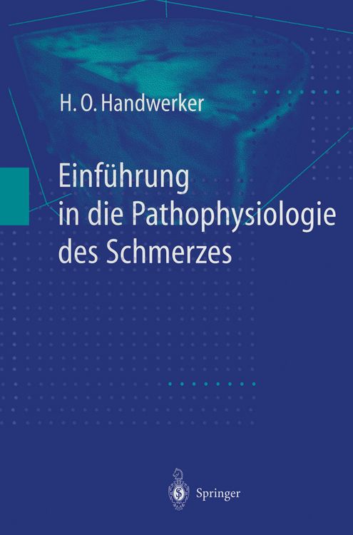 Produktbild: Einf&uuml;hrung in die Pathophysiologie des Schmerzes