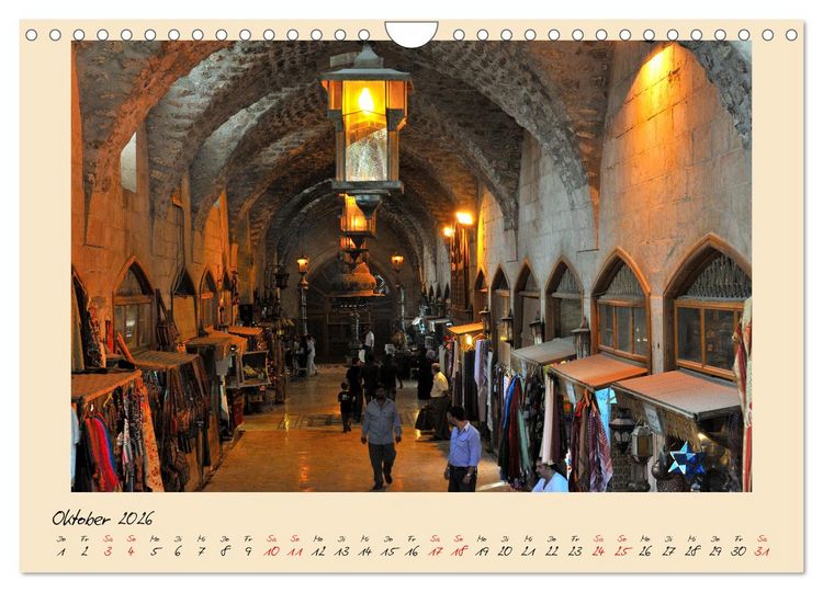 Produktbild: Syrien Erinnerungen Memories Dhikrayat (Wandkalender 2026 DIN A4 quer), CALVENDO Monatskalender