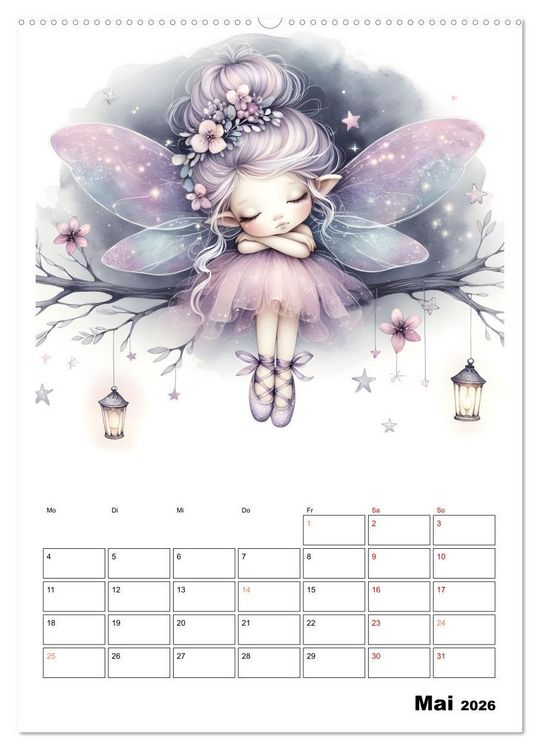 Produktbild: Schlummernde Magie (hochwertiger Premium Wandkalender 2026 DIN A2 hoch), Kunstdruck in Hochglanz