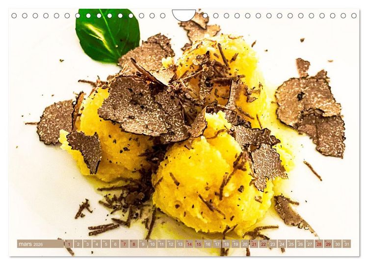 Produktbild: Tr&eacute;sors de truffes fran&ccedil;aises (Calendrier mural 2026 DIN A4 vertical), CALVENDO calendrier mensuel