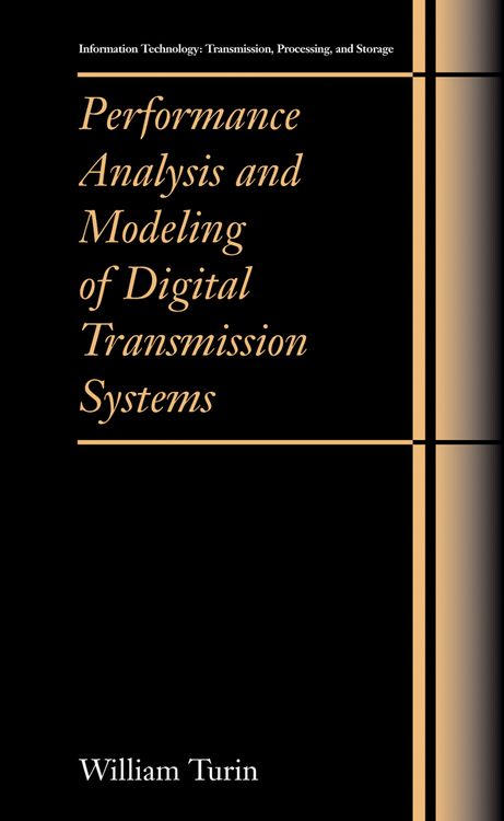 Produktbild: Performance Analysis and Modeling of Digital Transmission Systems