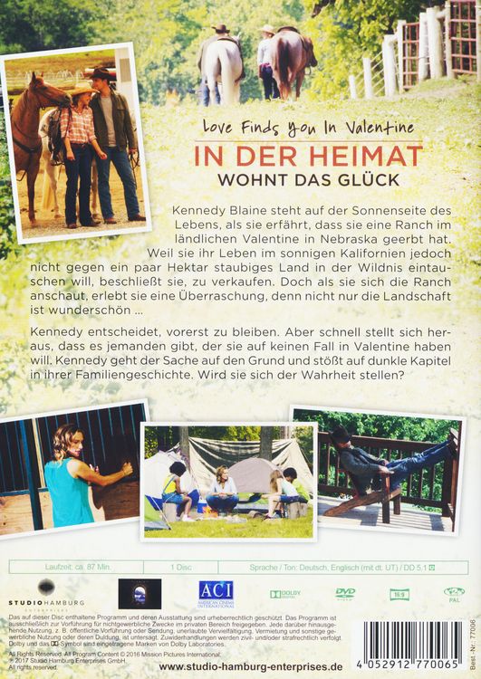 Produktbild: Love finds you in Valentine - In der Heimat wohnt das Gl&uuml;ck