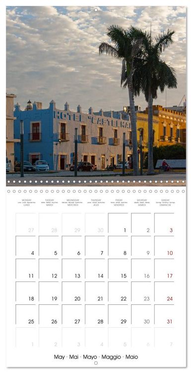 Produktbild: COLOURS OF MEXICO (Wall Calendar 2026 12 &times; 12 Inch) CALVENDO 12 Month Wall Calendar