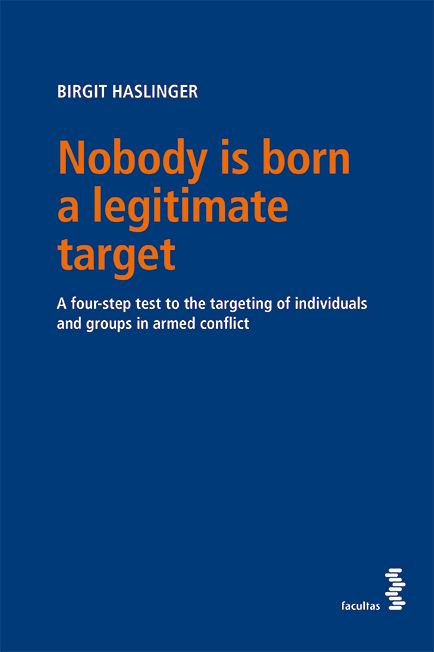 Produktbild: Nobody is born a legitimate target