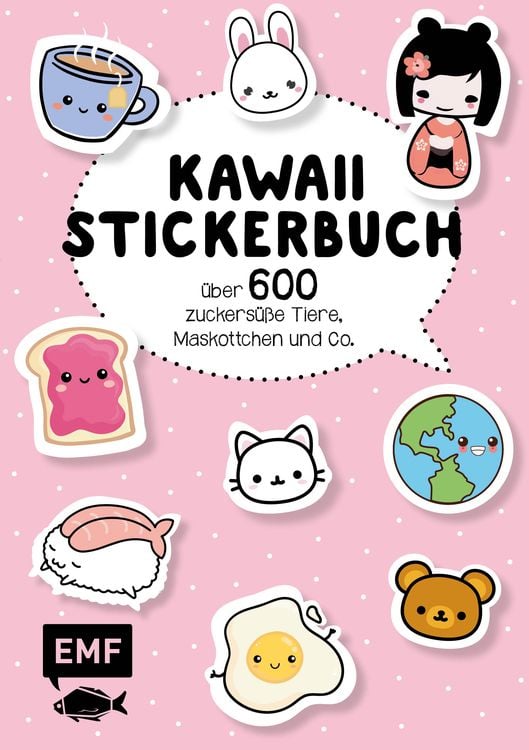 Produktbild: Kawaii Stickerbuch – Band 1