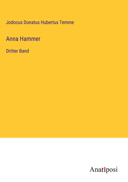 Produktbild: Anna Hammer