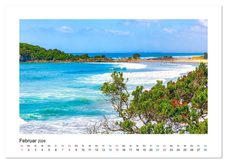 Produktbild: Neuseeland - Von Auckland nach Queenstown (Wandkalender 2026 DIN A3 quer), CALVENDO Monatskalender