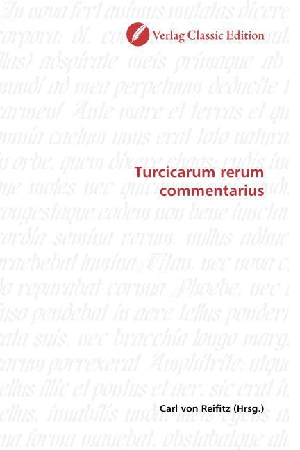 Produktbild: Turcicarum rerum commentarius