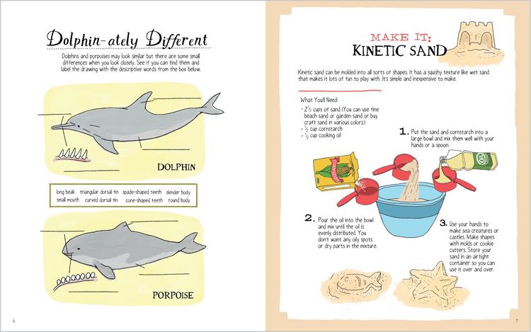 Produktbild: Julia Rothman's Ocean Anatomy Activity Book