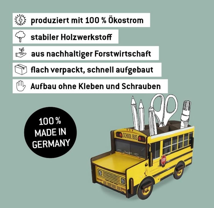 Produktbild: Stiftebox School Bus