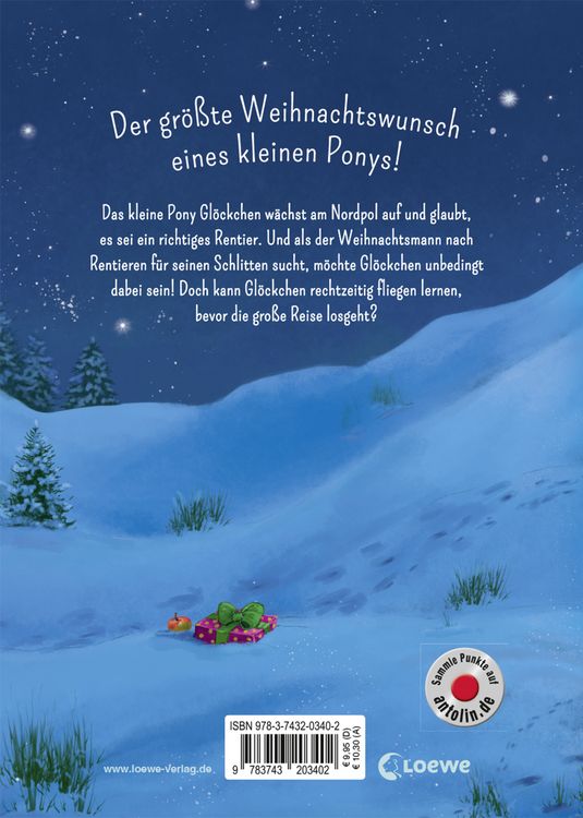 Produktbild: Gl&ouml;ckchen, das Weihnachtspony (Band 1) - Das Wunder vom Nordpol