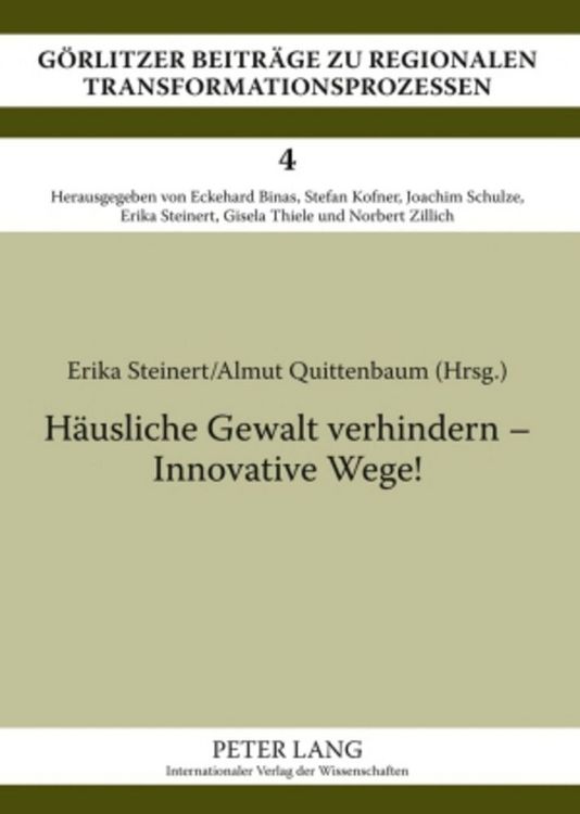 Produktbild: H&auml;usliche Gewalt verhindern &ndash; Innovative Wege!