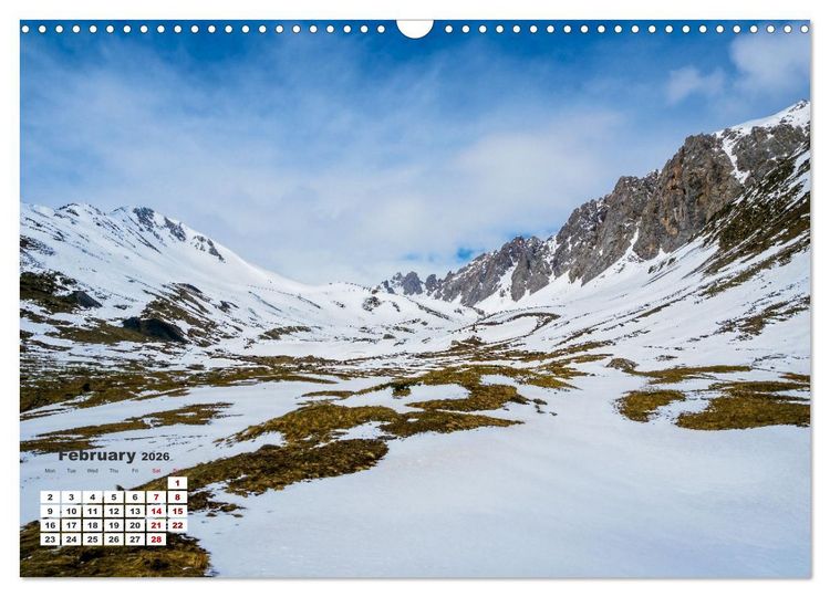 Produktbild: The French Alps, on the trail of the marmot (Wall Calendar 2026 DIN A3 landscape), CALVENDO 12 Month Wall Calendar