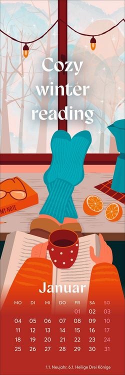 Produktbild: Book Love Lesezeichen & Kalender 2027