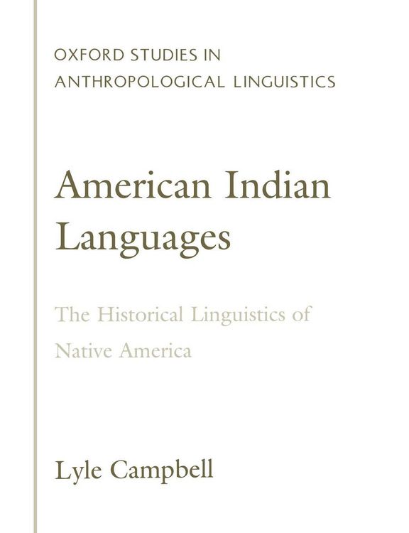 Produktbild: American Indian Languages
