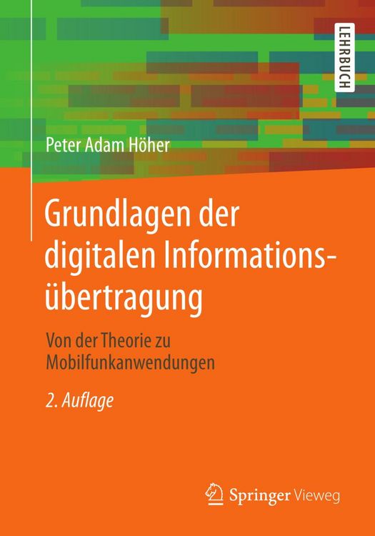 Produktbild: Grundlagen der digitalen Informations&uuml;bertragung