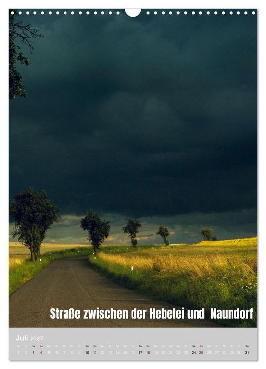 Produktbild: Traumpfade - Sch&ouml;ne Heimat Sachsen (Wandkalender 2027 DIN A3 hoch), CALVENDO Monatskalender