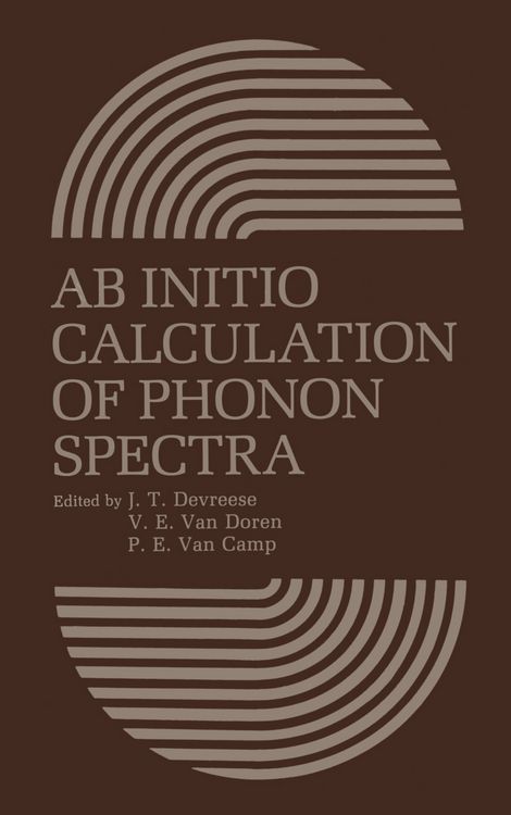 Produktbild: AB Initio Calculation of Phonon Spectra