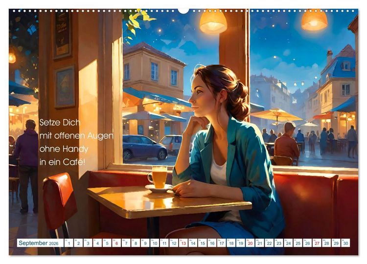 Produktbild: Du bist nicht alleine! (Wandkalender 2026 DIN A2 quer), CALVENDO Monatskalender