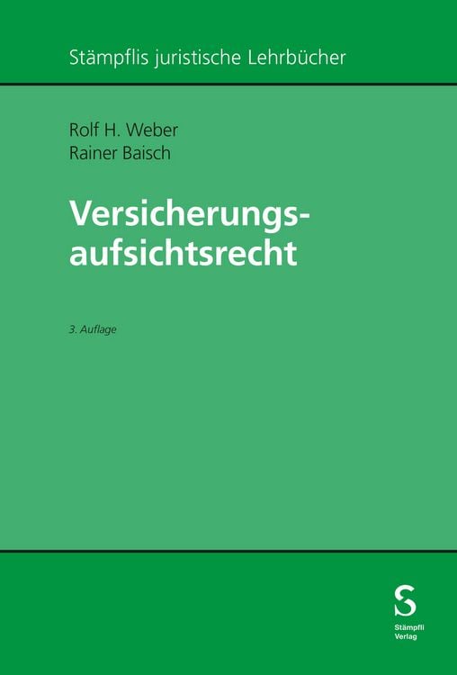 Produktbild: Versicherungsaufsichtsrecht