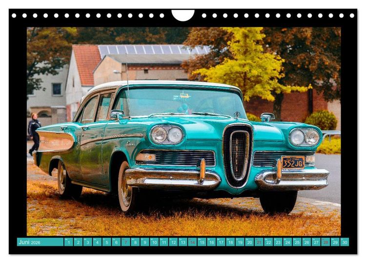 Produktbild: Edsel Sch&ouml;nheiten mit Charme (Wandkalender 2026 DIN A4 quer), CALVENDO Monatskalender